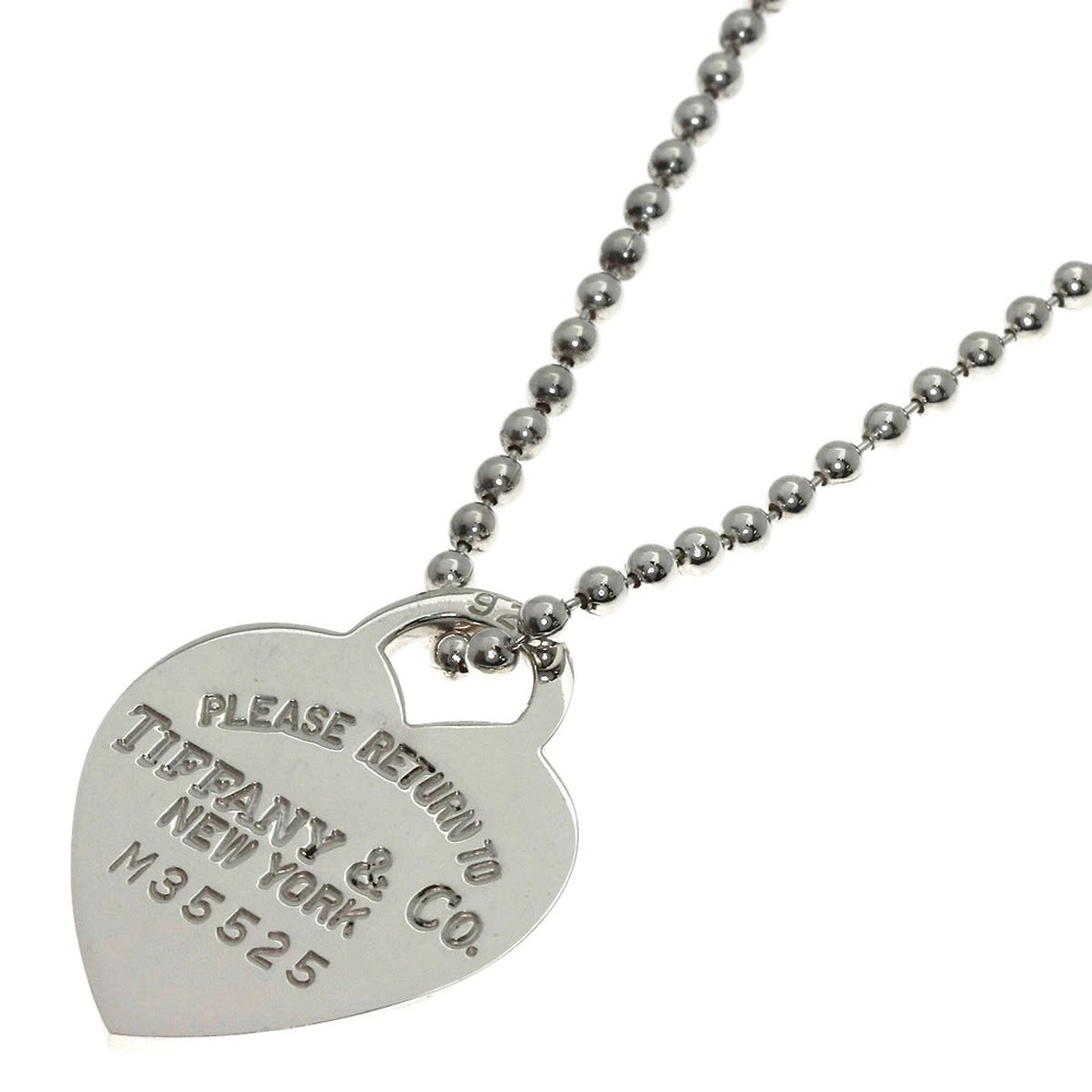 Tiffany Co Return To Tiffany Heart Necklace Sterling Silver